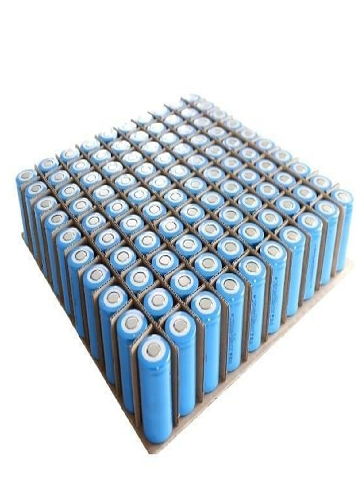 100 Adet PİL LIFEPO4 IFR 32700 6000 MAH 3C MAVİ 