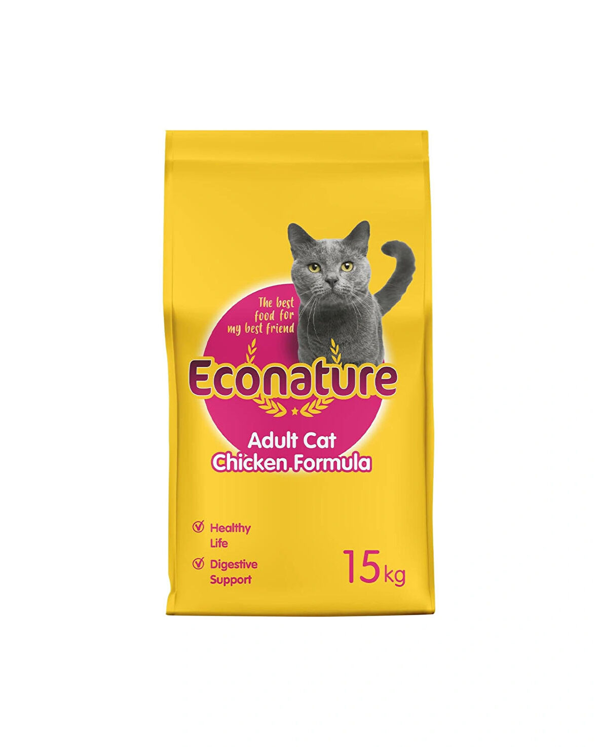 Econature Tavuklu Yetişkin Kedi Maması 15kg