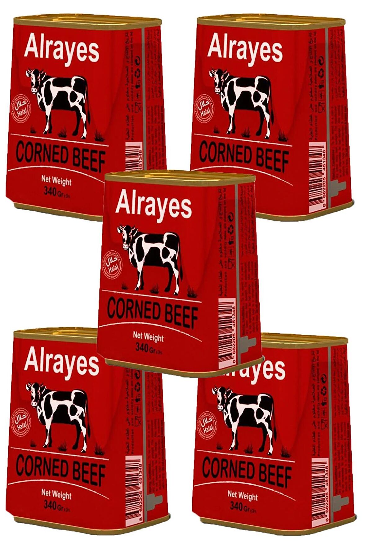 Rayes Corned Beef 5 x 340 G