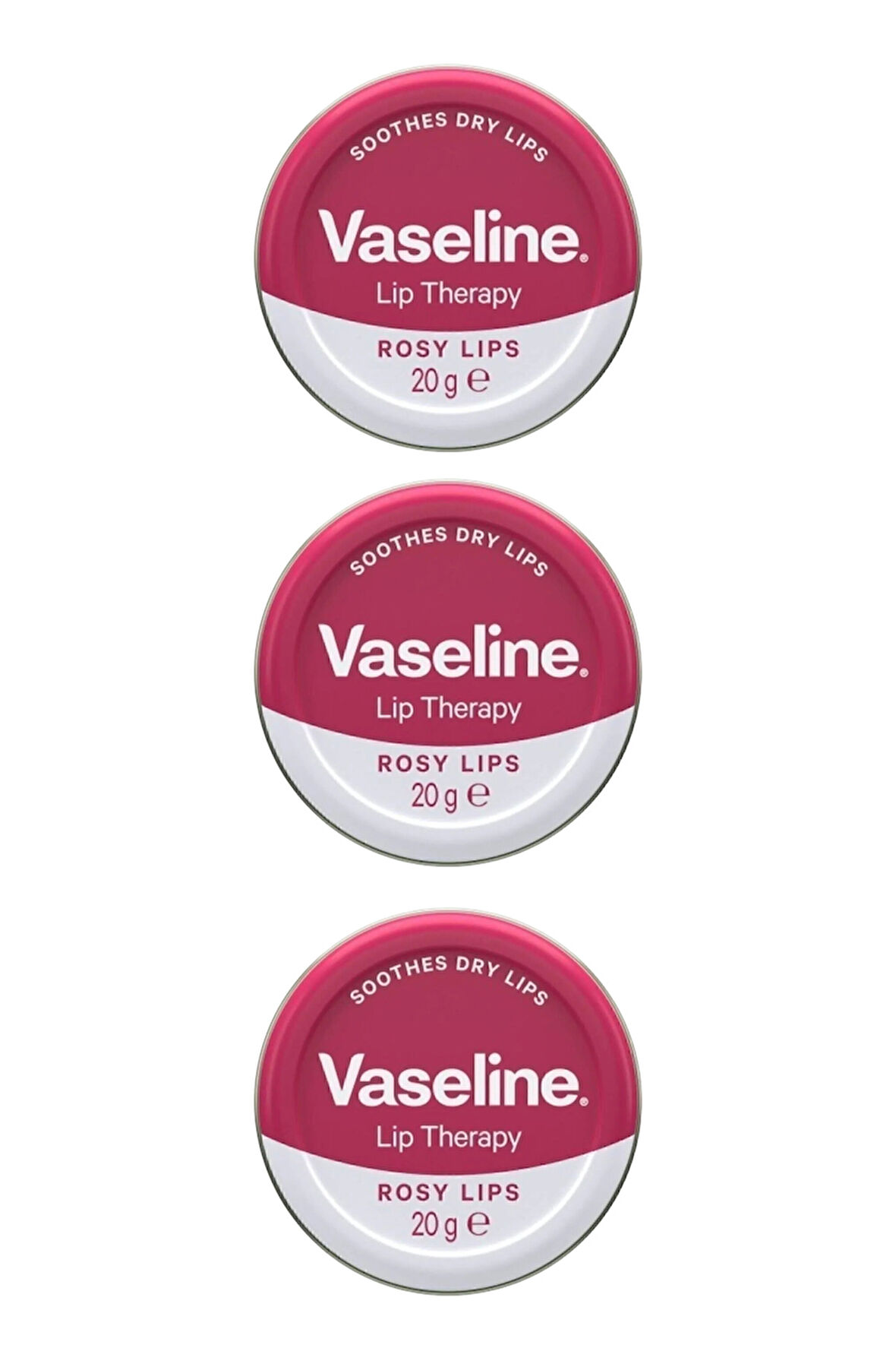 Lip Therapy Dudak Kremi Rosy Lips 20 gr x 3 adet