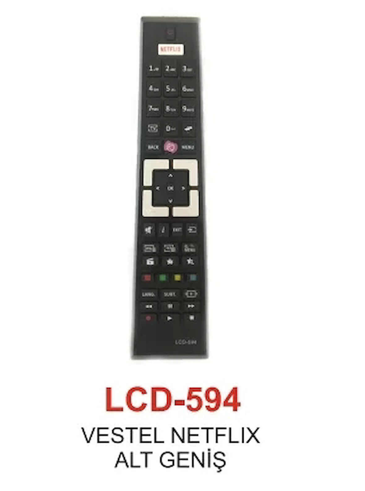 Vestel Netflix Tv Kumandası  - Lcd 594