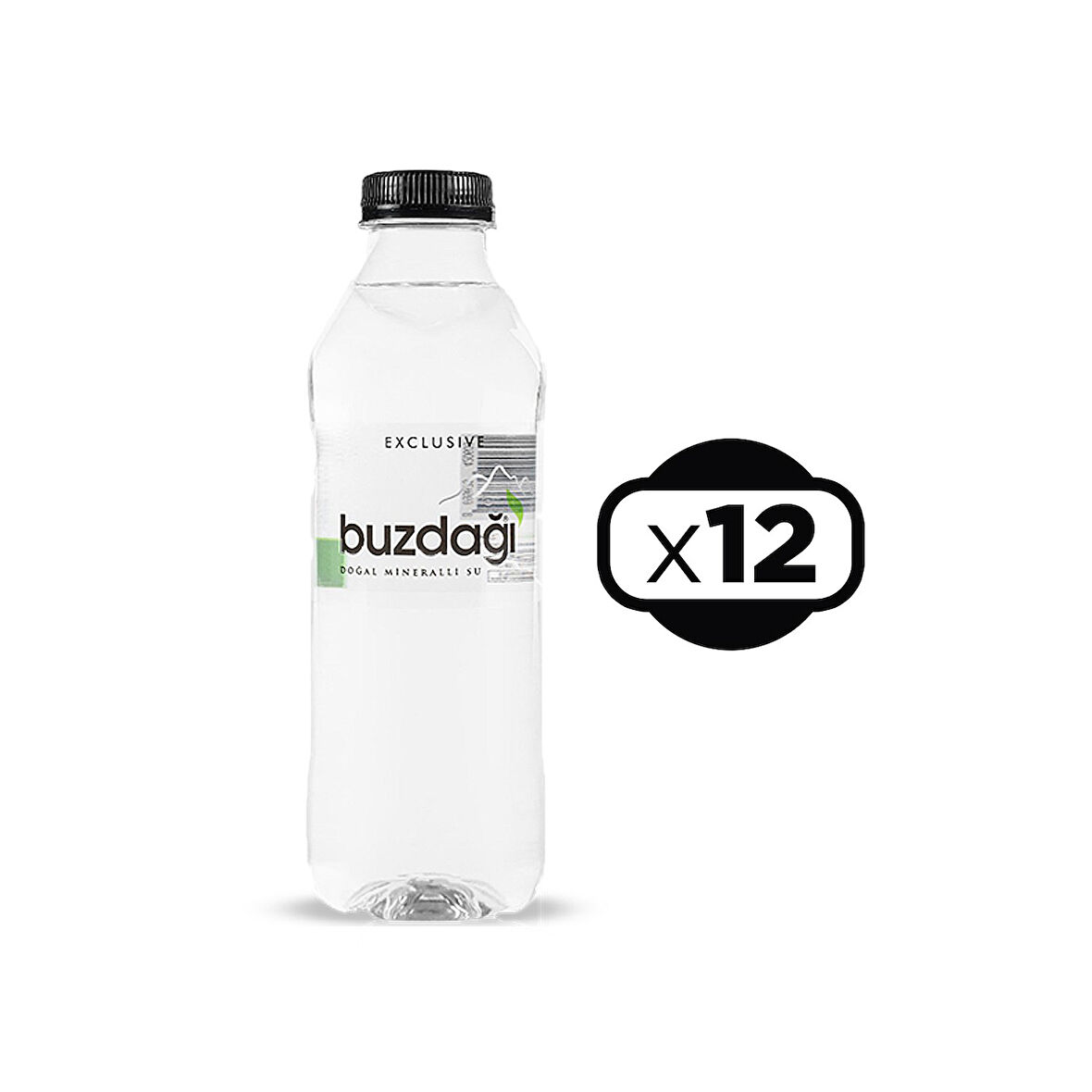 Buzdağı Su Exclusive Cam Pet 330 ml x 12 Adet