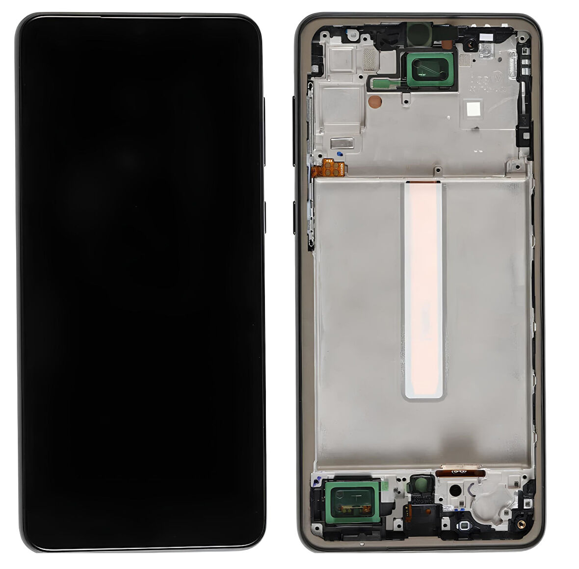 Samsung Galaxy A33 5G SM-A336 Uyumlu Lcd Ekran Dokunmatik SERVİS Orijinali ÇITALI SİYAH