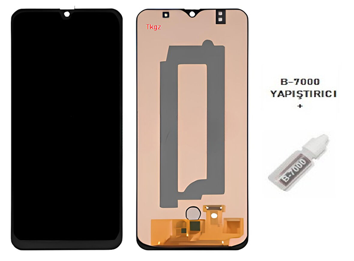 Samsung Galaxy A50 - SM-A505 Uyumlu Lcd Ekran Dokunmatik SERVİS Orijinali + B-7000