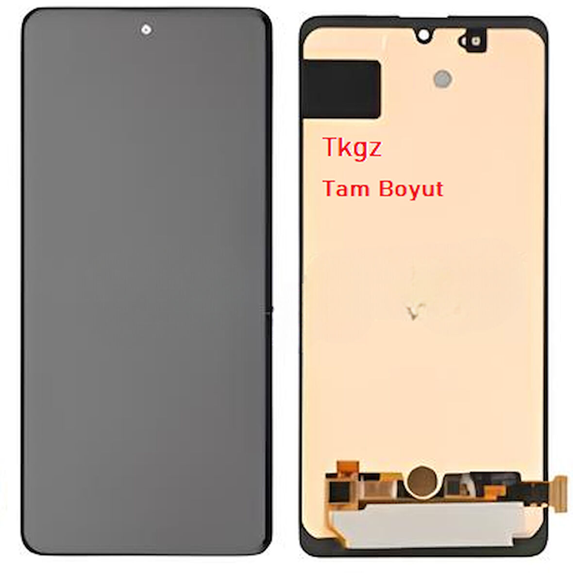 Samsung Galaxy A71 - SM-A715 Uyumlu Lcd Ekran Dokunmatik SERVİS Orijinali