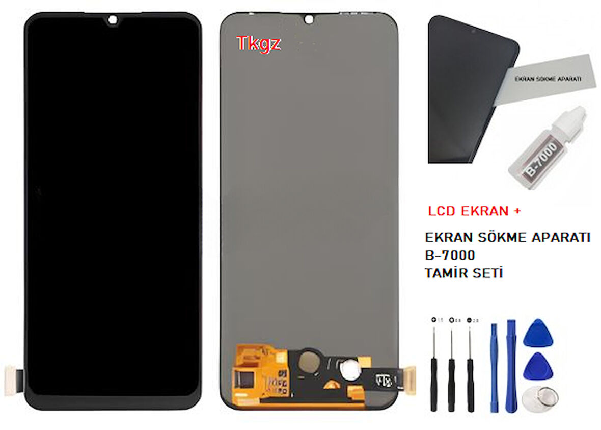 Vivo V25 Uyumlu Lcd Ekran Dokunmatik SERVİS Orijinali + B-7000 + TAMİR SETİ