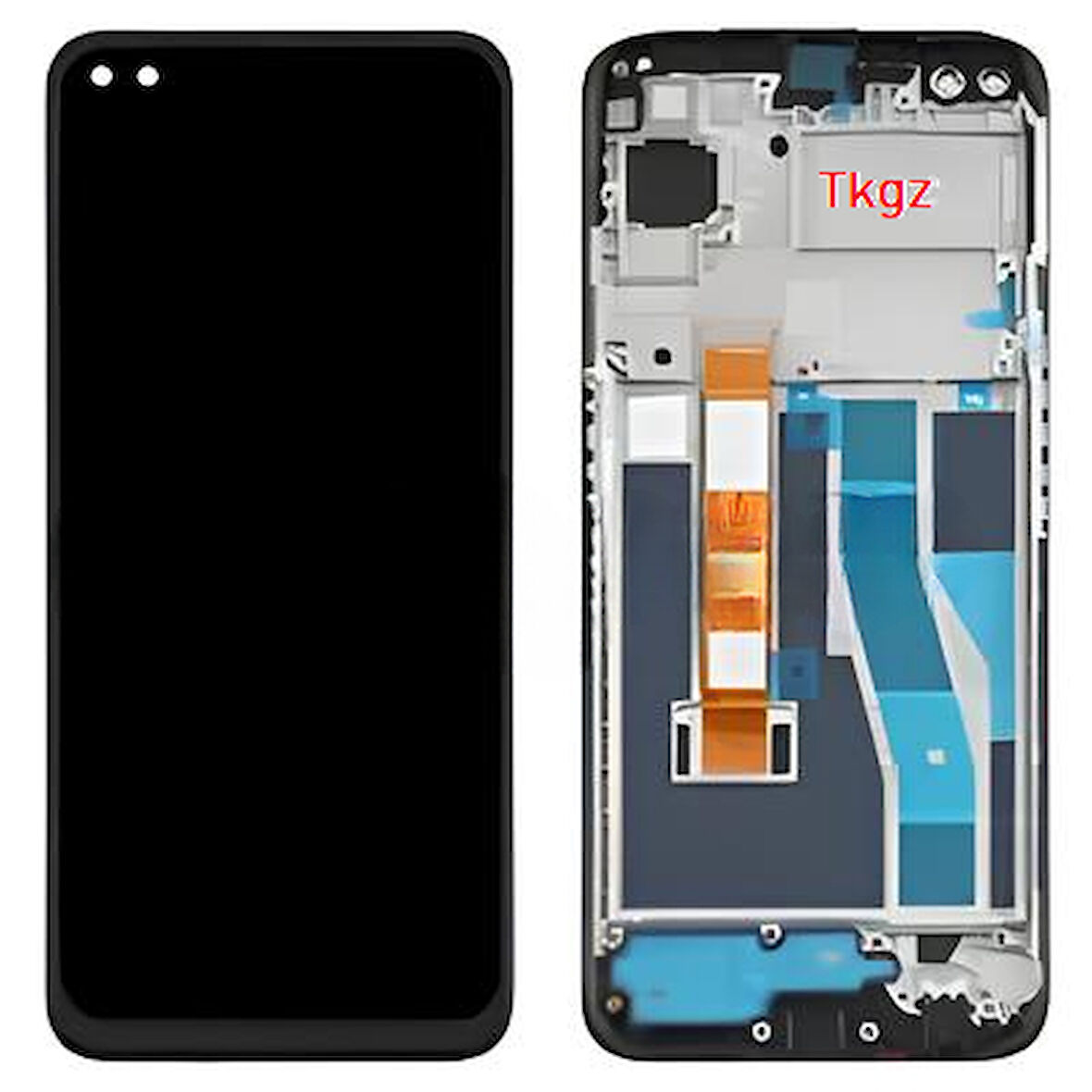 Oppo Realme 6 PRO Uyumlu Lcd Ekran Dokunmatik SERVİS Orijinali ÇITALI