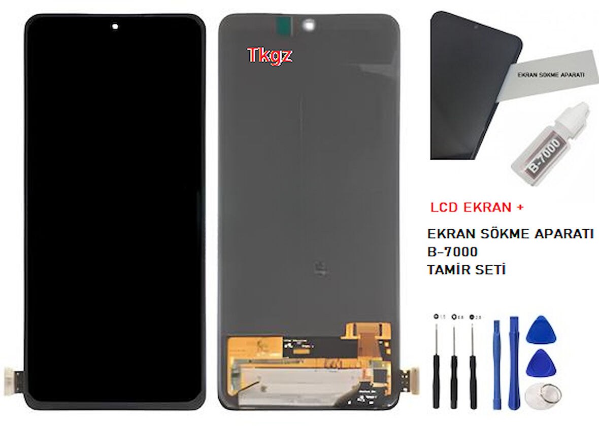 Xiaomi Redmi NOTE 11 PRO  Uyumlu Lcd Ekran Dokunmatik SERVİS Orijinali + B-7000 + TAMİR SETİ