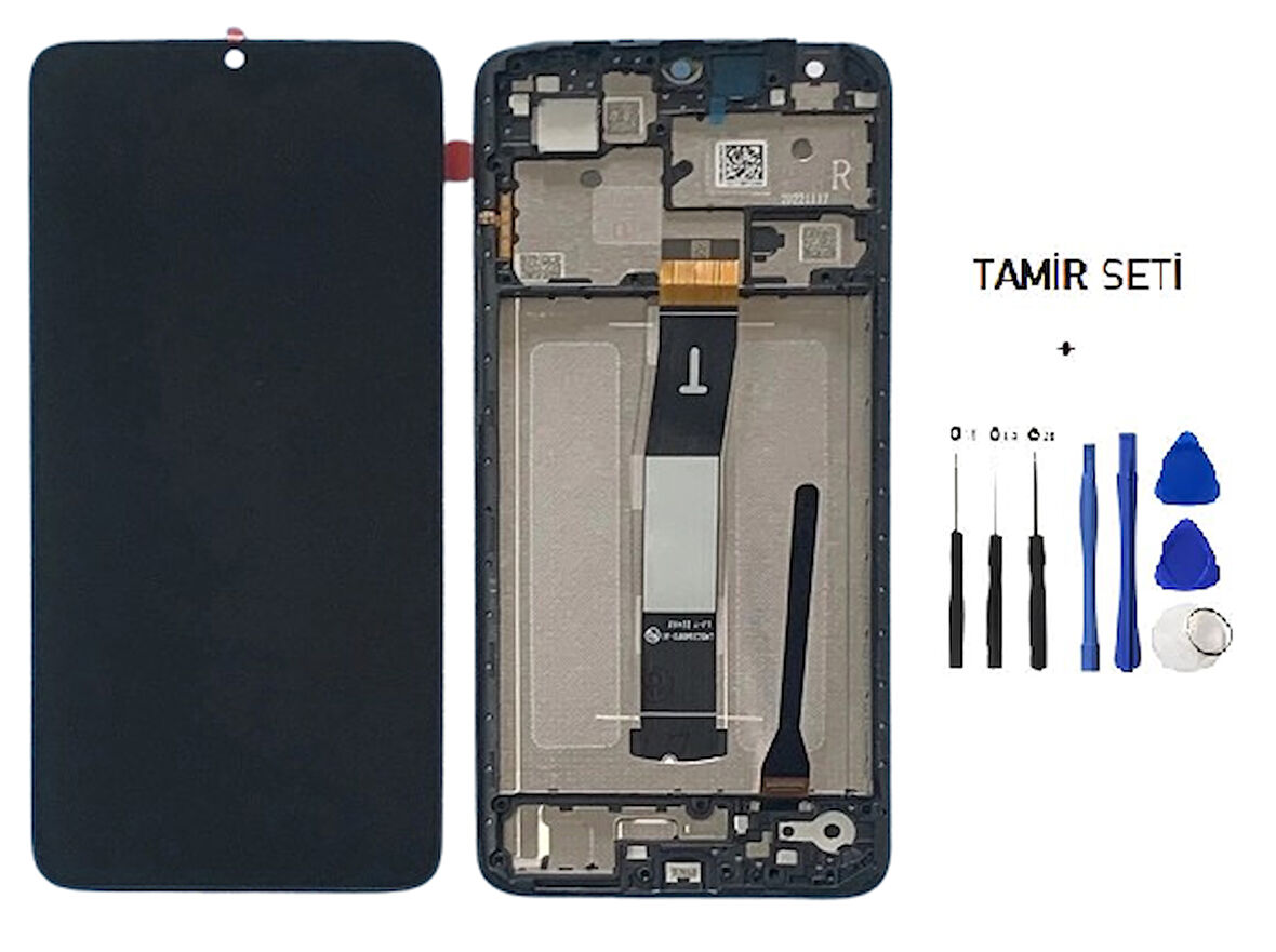 Xiaomi Redmi 14C Uyumlu Lcd Ekran Dokunmatik SERVİS Orijinali FULL ÇITALI + TAMİR SETİ