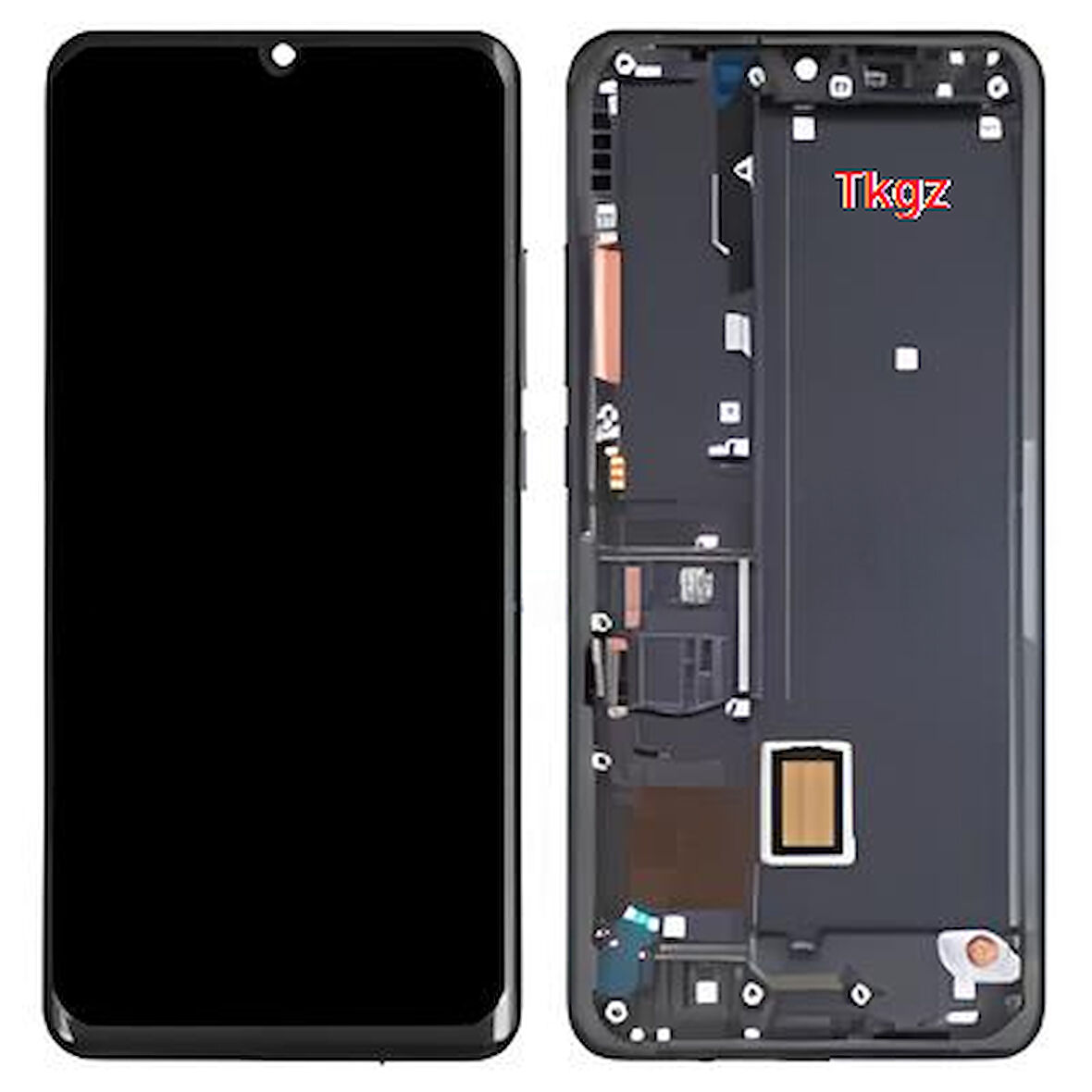 Xiaomi Mİ NOTE 10 Lite Uyumlu Lcd Ekran Dokunmatik SERVİS Orijinali ÇITALI SİYAH