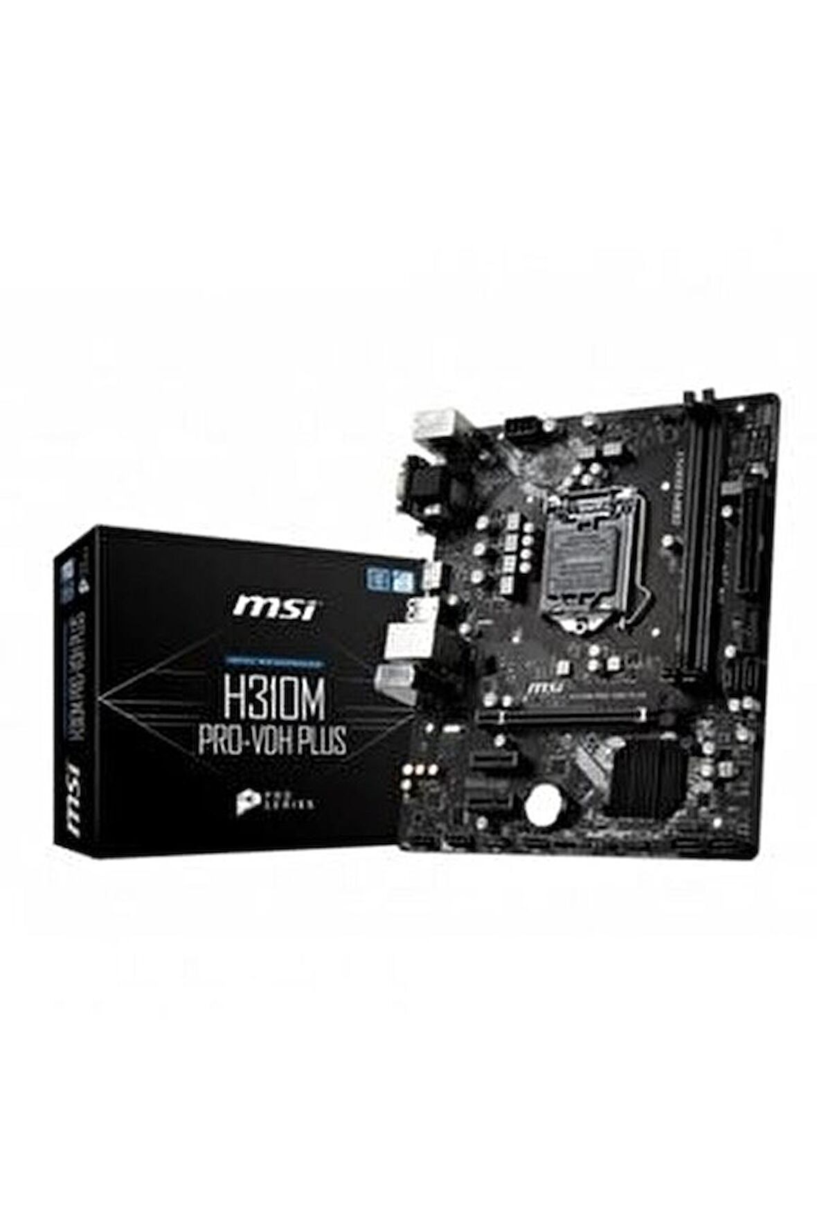 MSI H310M Pro-VDH Plus Intel H310 LGA 1151 DDR4 2666 MHz Masaüstü Anakart