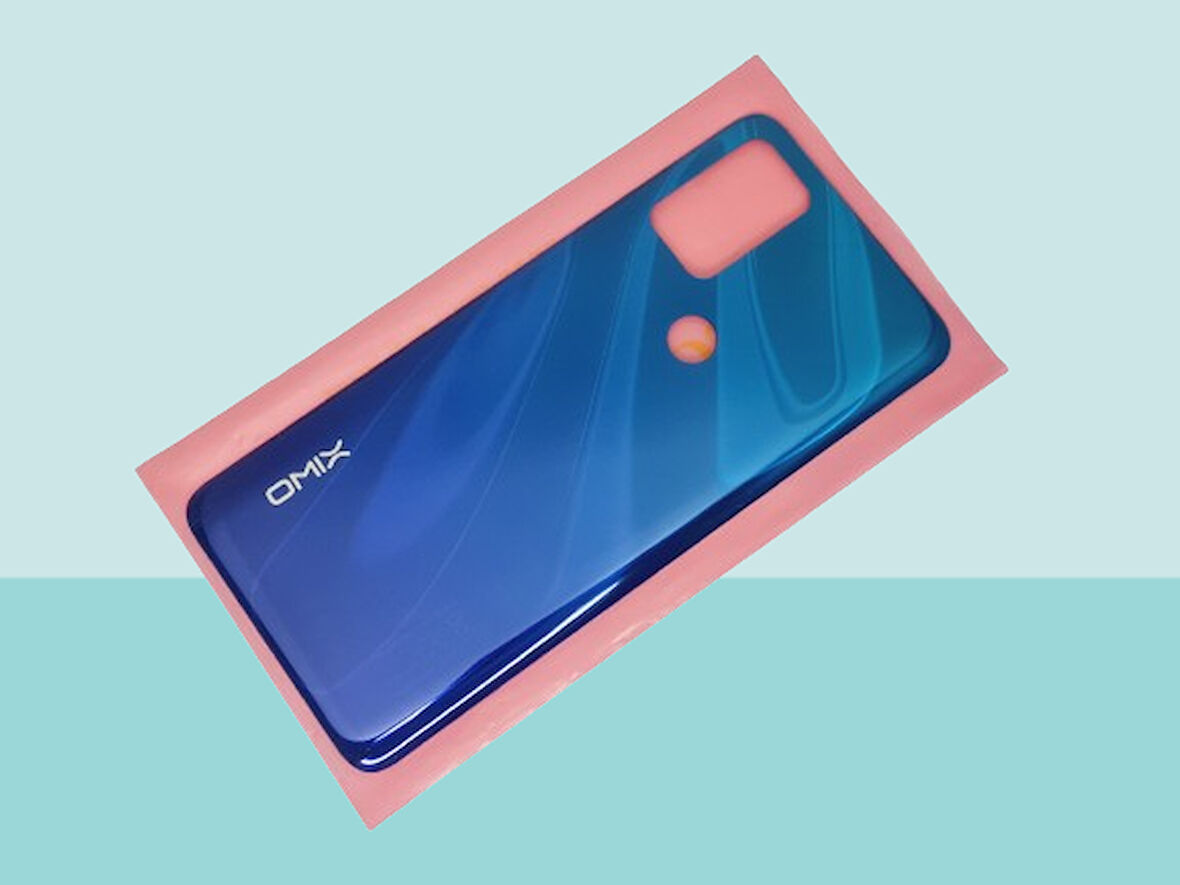Omix X300 Uyumlu Arka Kapak Batarya Kapağı - MAVİ