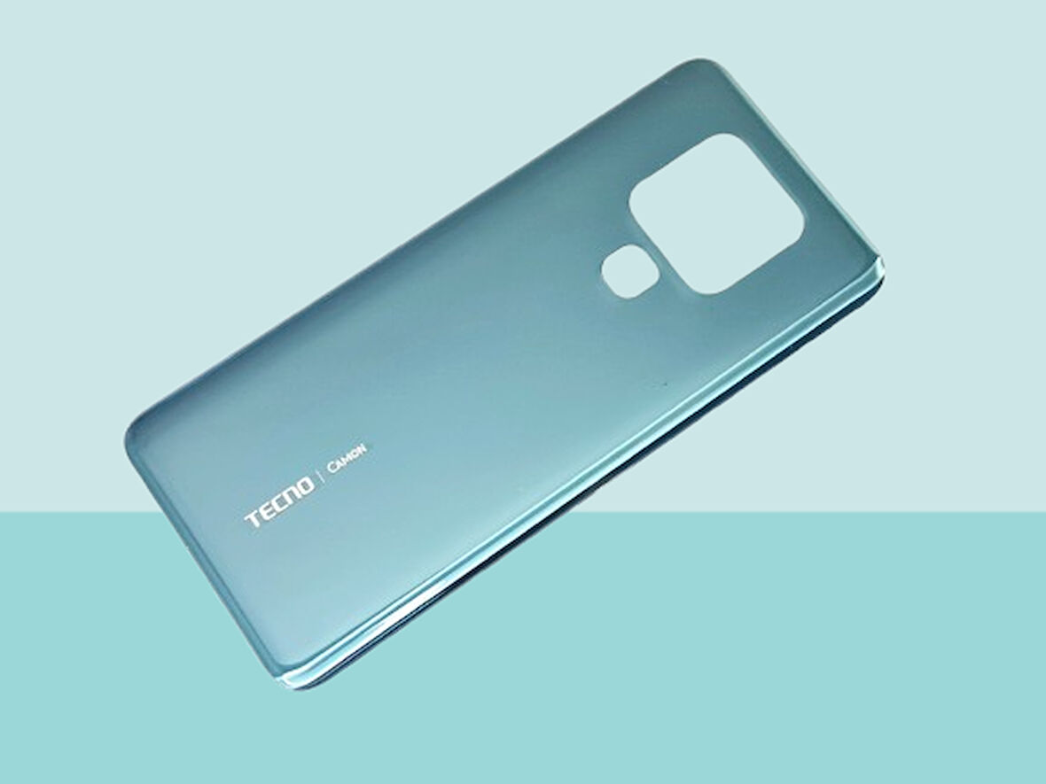 Tecno Camon 16 (CE7j) Uyumlu Arka Kapak Batarya Kapağı - MAVİ