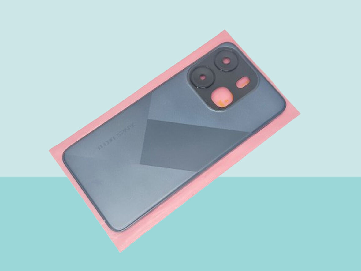 Tecno SPARK GO 2023 Uyumlu FULL KASA Arka Kapak Batarya Kapağı -  SİYAH