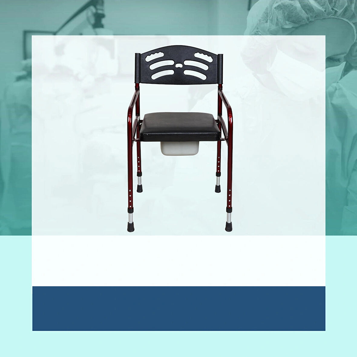 RKL3220 KATLANIR KLOZETLİ SANDALYE DERİ DÖŞEME KAPAKLI