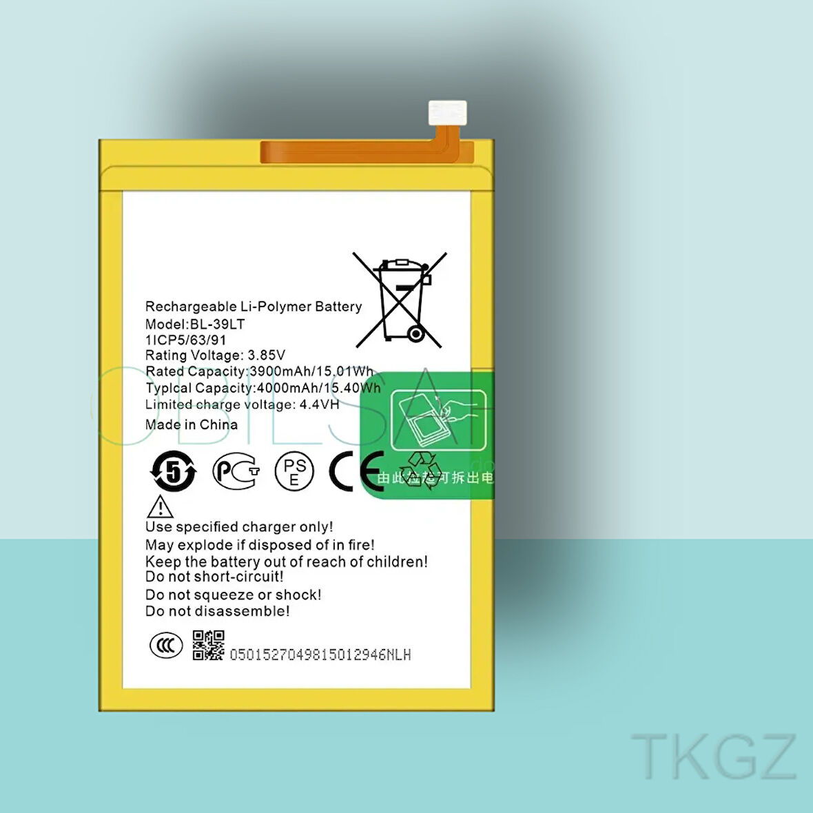 Tkgz - Tecno CAMON 12 AİR - BL-39LT - Batarya Pil Orijinal Sıfır