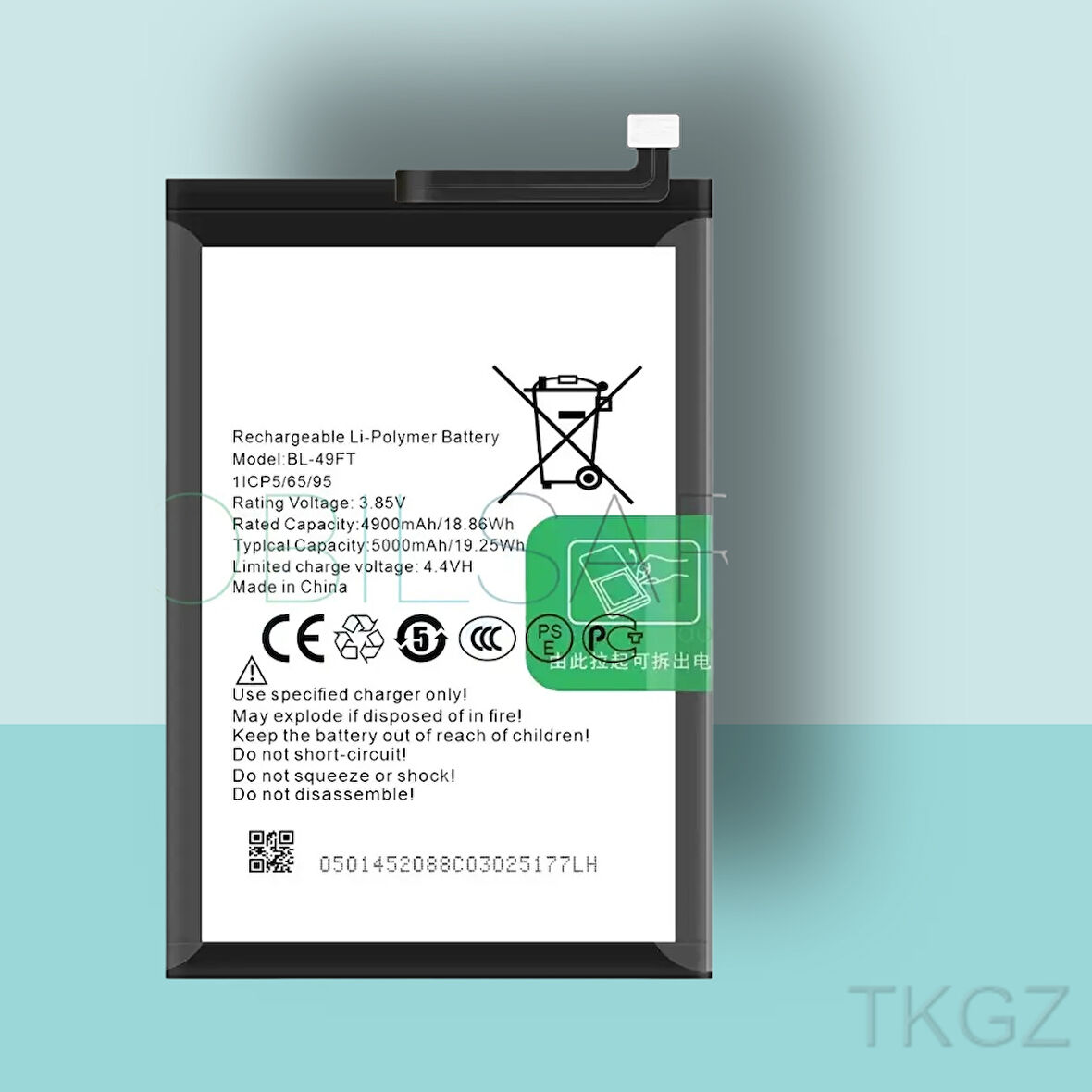 Tkgz - Tecno SPARK 8C - BL-49FT - Batarya Pil Orijinal Sıfır