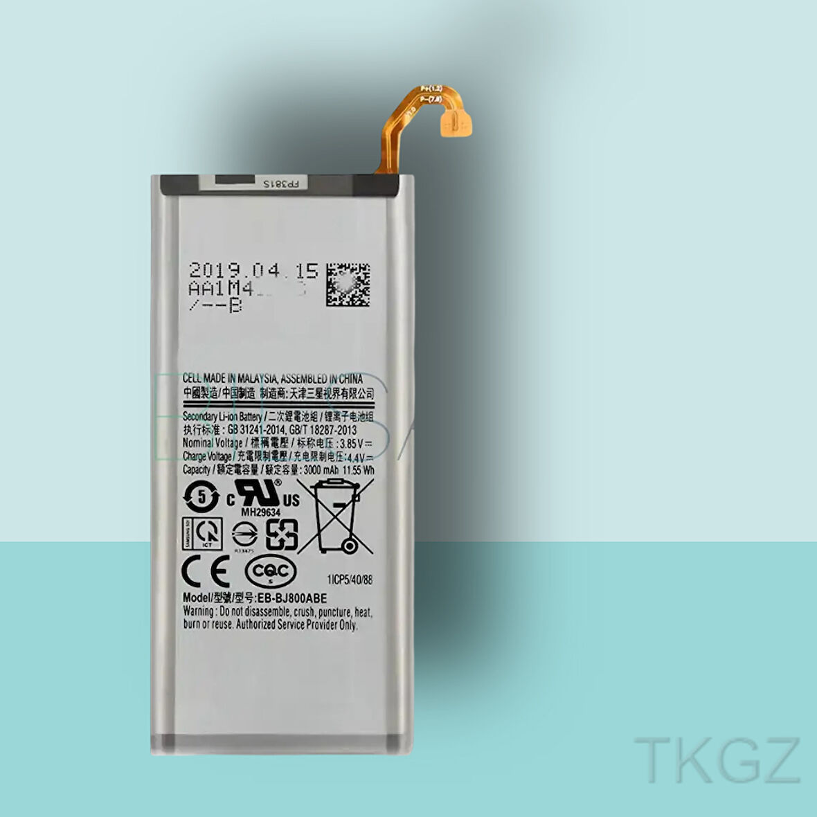 Tkgz - Samsung Galaxy J600 - J600F Batarya Pil Orijinal Sıfır