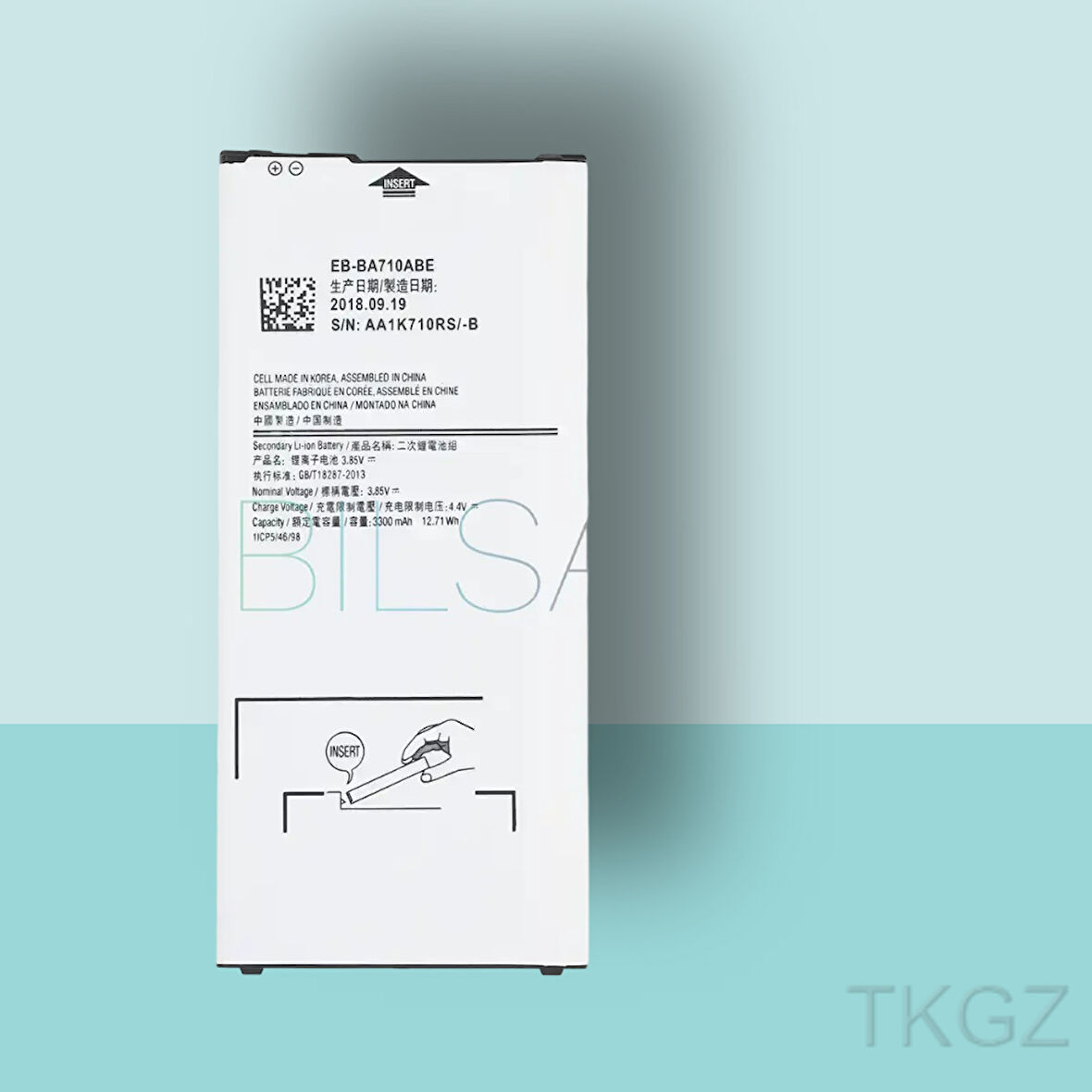 Tkgz - Samsung Galaxy A7 - A710 Batarya Pil Orijinal Sıfır