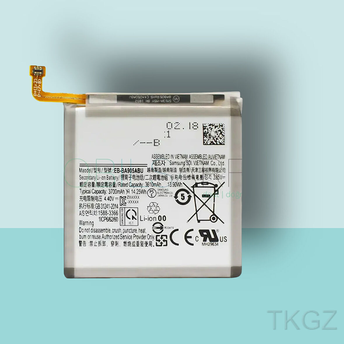 Tkgz - Samsung Galaxy A80 - A805 Batarya Pil Orijinal Sıfır