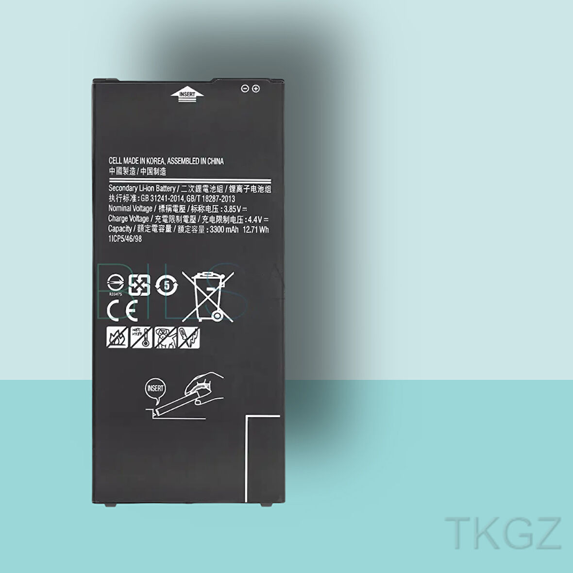 Tkgz - Samsung Galaxy J6 PLUS - J610F Batarya Pil Orijinal Sıfır