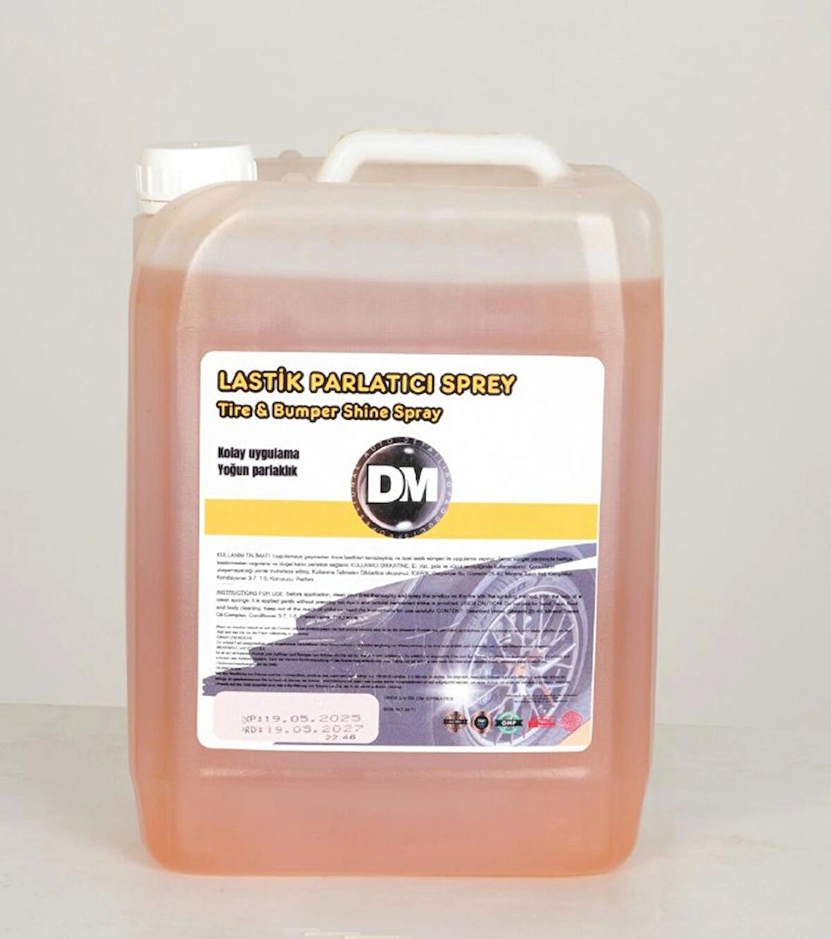 OTO LASTİK PARLATICI SPREY 5L