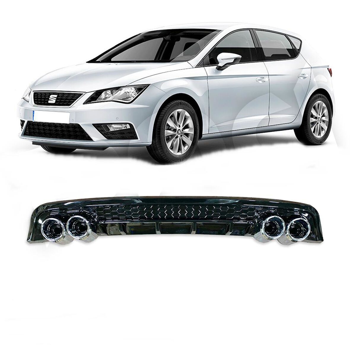 Seat Leon 2013-2018 Difüzör 4 Çıkış