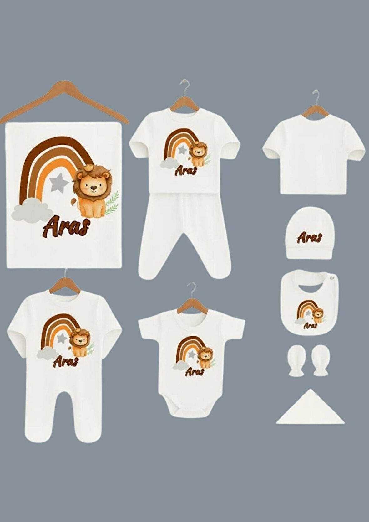 aras isimli yenidoğan seti