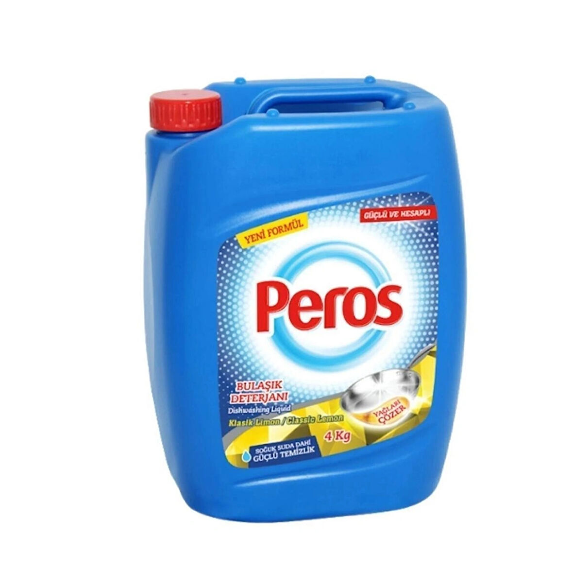 Peros Sıvı Bulaşık Deterjanı Limon 4 Kg