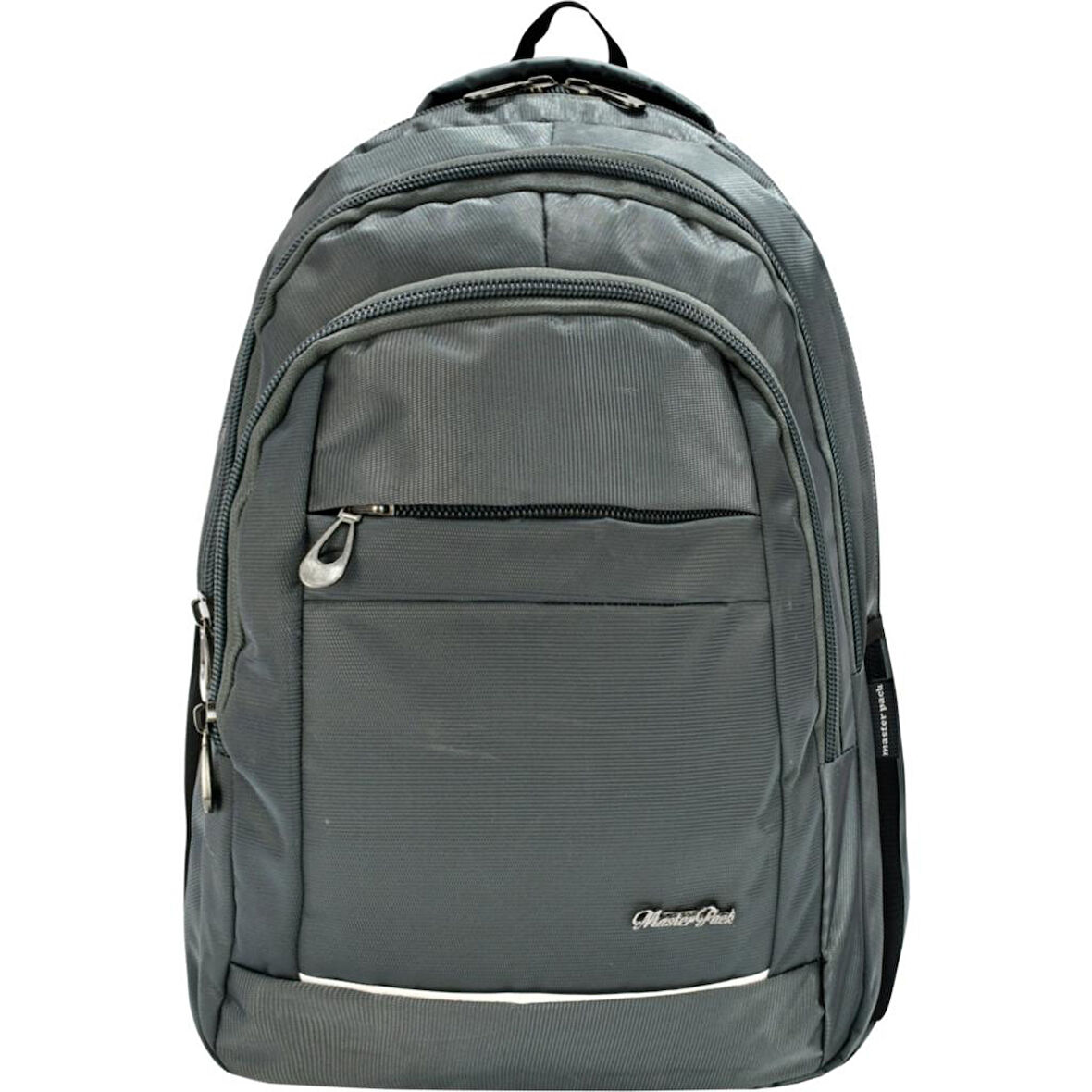 DZC KUZRNLER AVM  OKUL GRİ SIRT ÇANTASI DAYANIKLI ÇOK GÖZLÜ GÜNLÜK SPOR UNISEX  