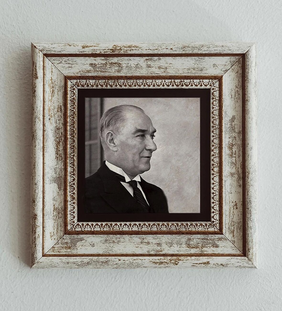 Atatürk Çerçeveli Taş Tablo , Çerçeveli Taş Duvar Dekoru