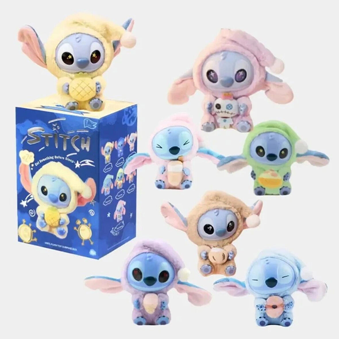 Peluş Stitch Koala Oyuncak Stich Sürpriz Paket Peluş Stiç Labubu Askılı 