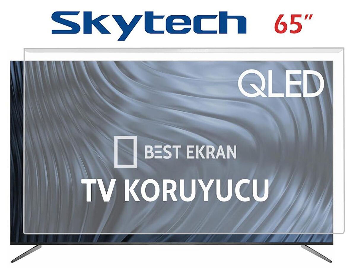 Skytech 65ST3205 Tv Ekran Koruyucu 4K Ultra HD 65" 165 Ekran Uydu Alıcılı webOS Smart LED TV