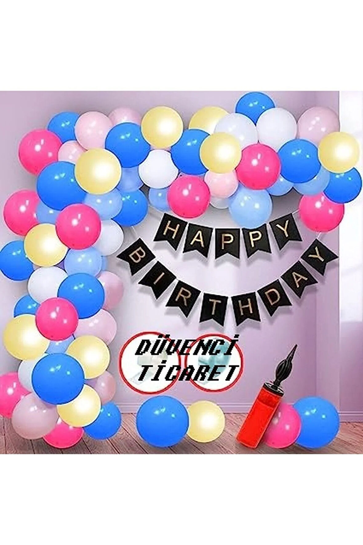 LÜKS DOĞUM GÜNÜ BALON SETİ