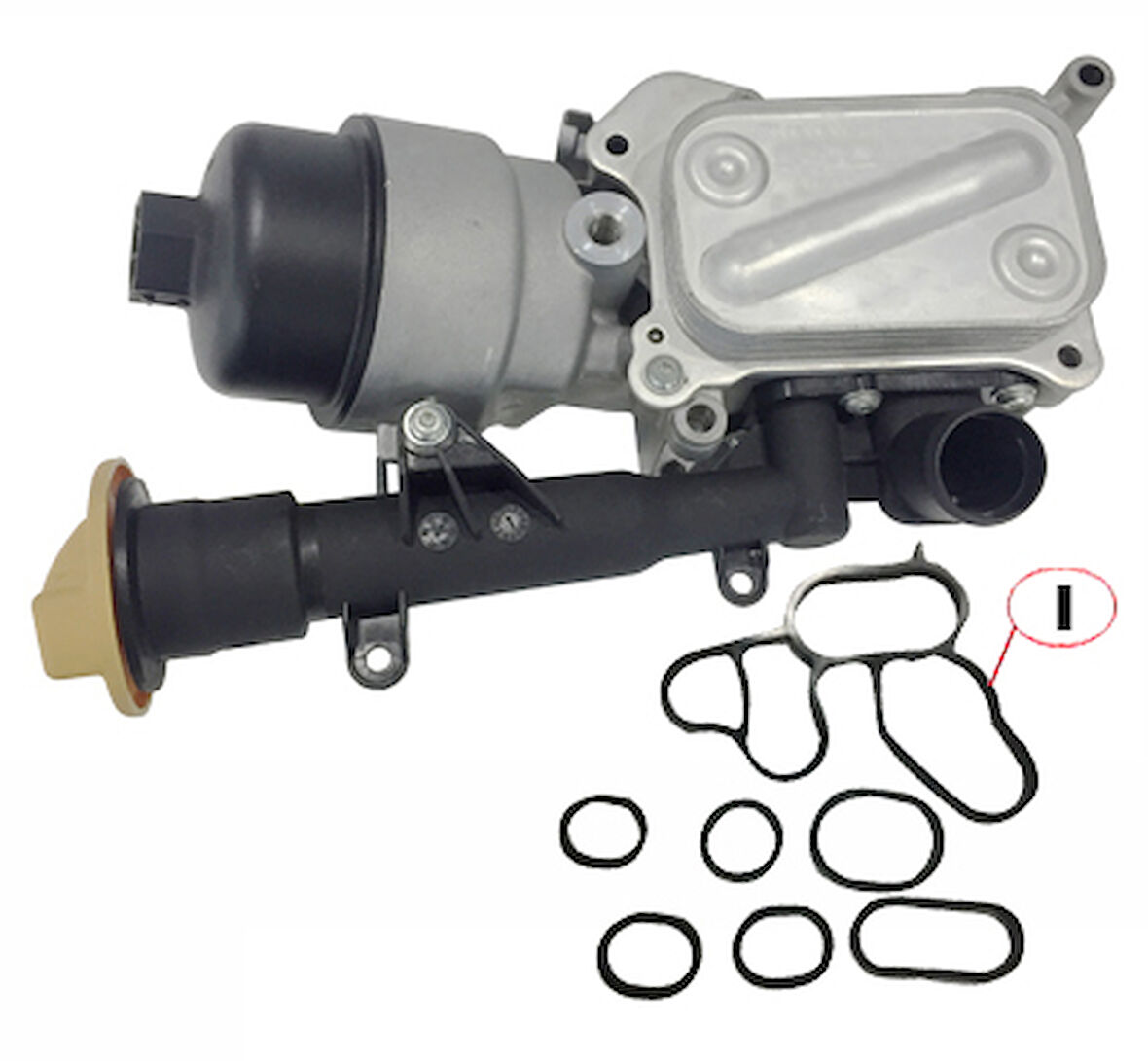 YAĞ SOĞUTUCU CORSA C-D MERIVA DOBLO FIORINO PUNTO IDEA 1.3 CDTI-MTJ (KOMPLE)