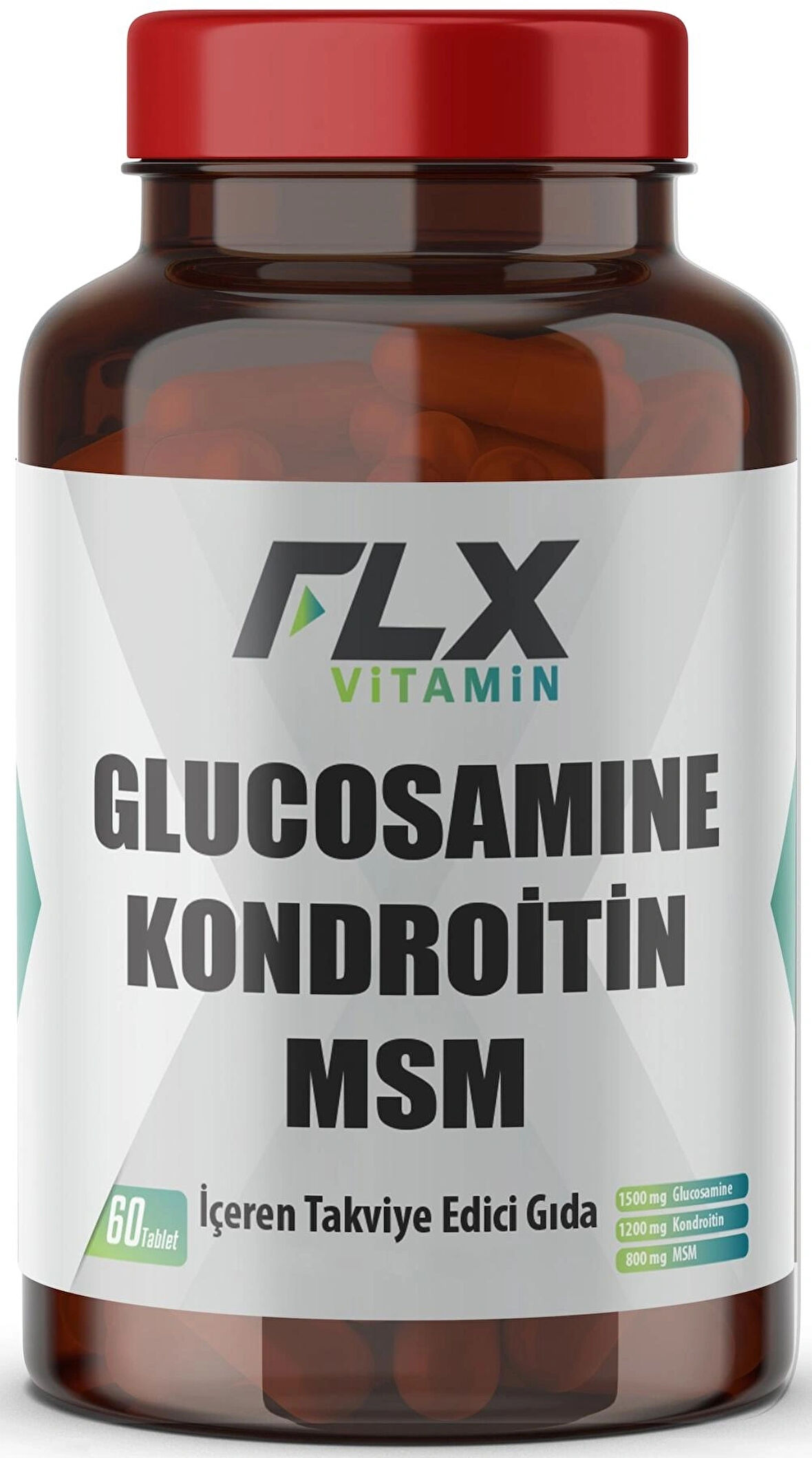 Flx Glucosamine Chondroitin Msm Hyoluronic Zerdeçal 60 Tablet