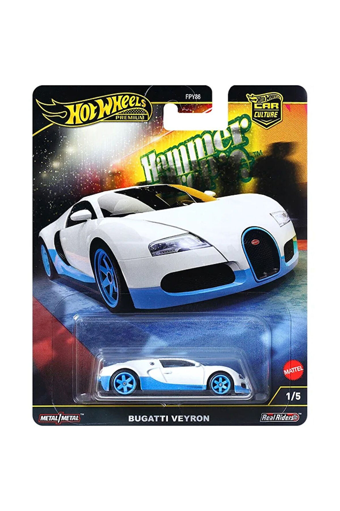 Premium Car Culture - Bugatti Veyron - Mavi (1/64)