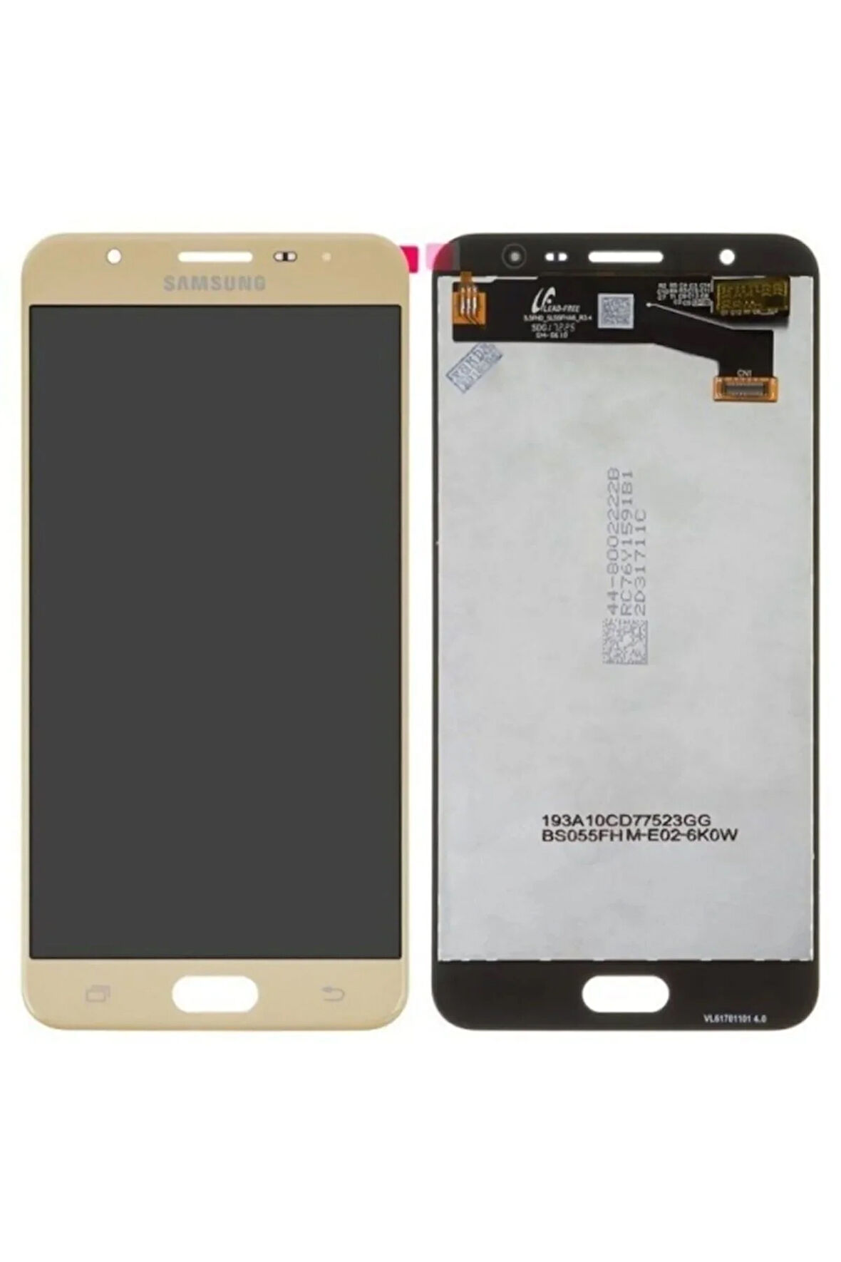Samsung Galaxy J7 Prime Uyumlu Gold Servis Orjinali Lcd Ekran Dokunmatik Sm-g610f