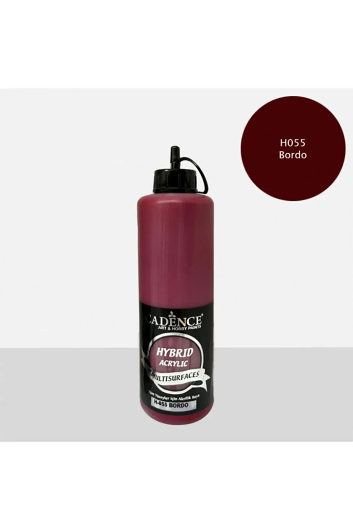 Hybrıd Akrilk Multısurfaces H-055 Bordo 500ml.