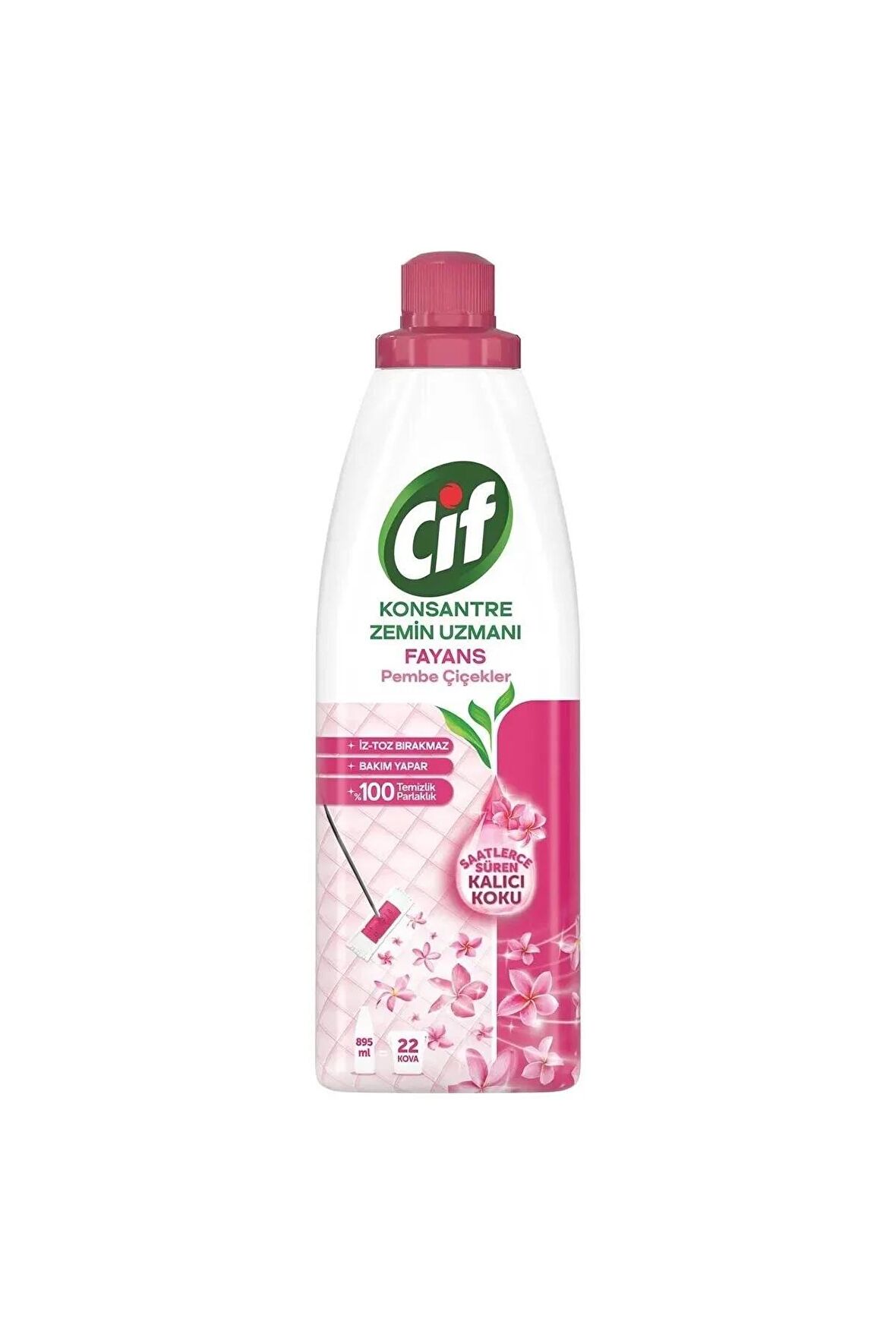 Cif Konsantre Zemin Seramik Fayans 895 ml =22 Kova