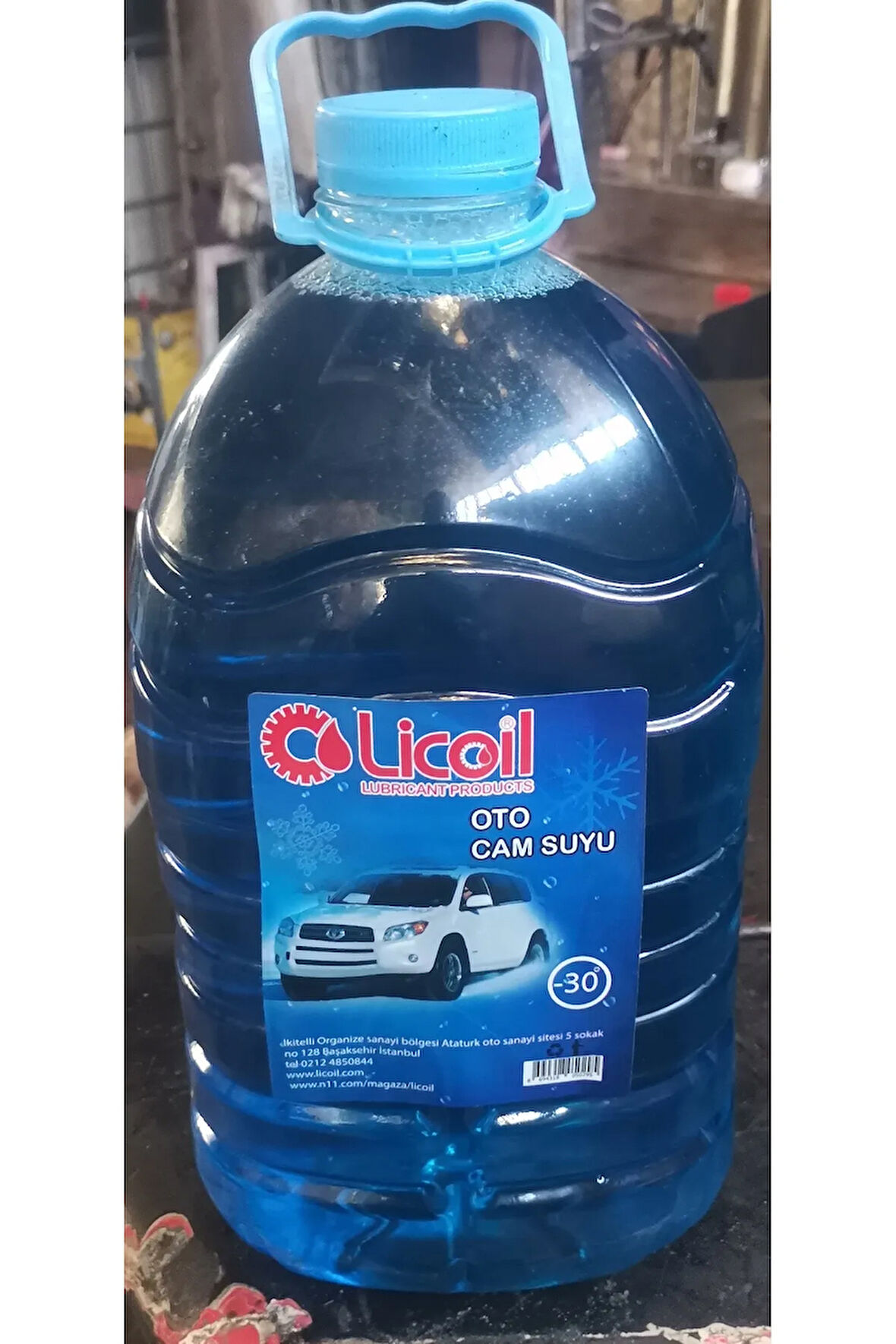 Licoil Antifrizli Oto Cam Suyu -30c Derece 5 Litre Pet