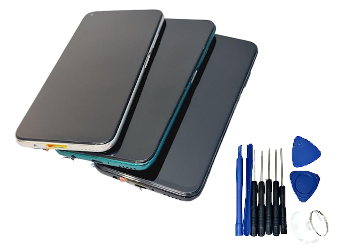 Huawei Uyumlu P40 Lite Lcd Ekran Dokunmati (ORJİNAL ÇITALI TAMİR SETİ ) YEŞİL