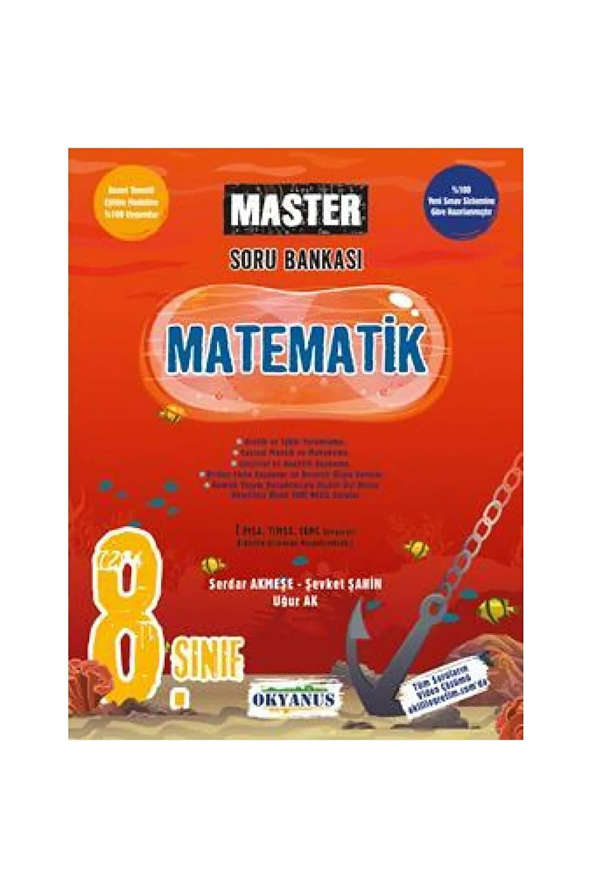 Okyanus 8. Sınıf Matematik Master Soru Bankası