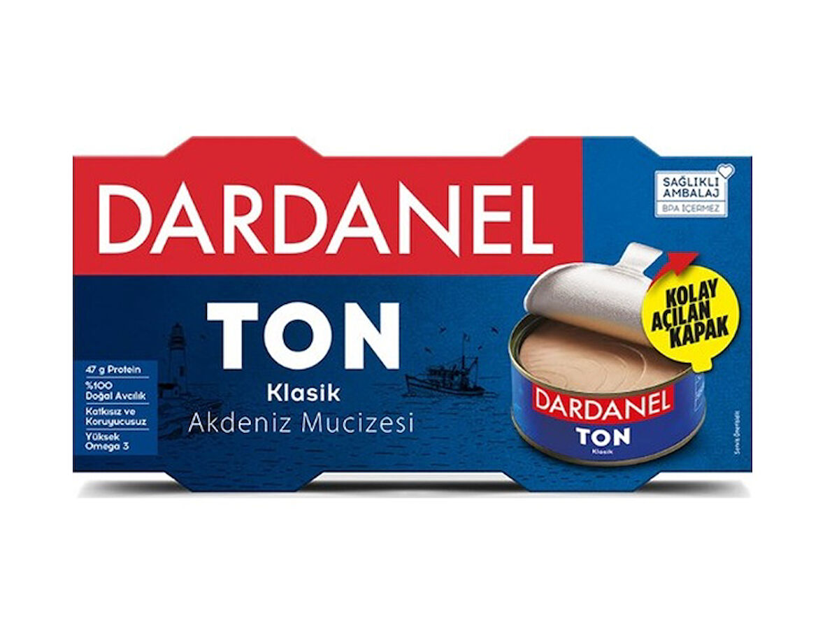 Dardanel Ayçiçek Yağlı Ton Balığı 2X140 g