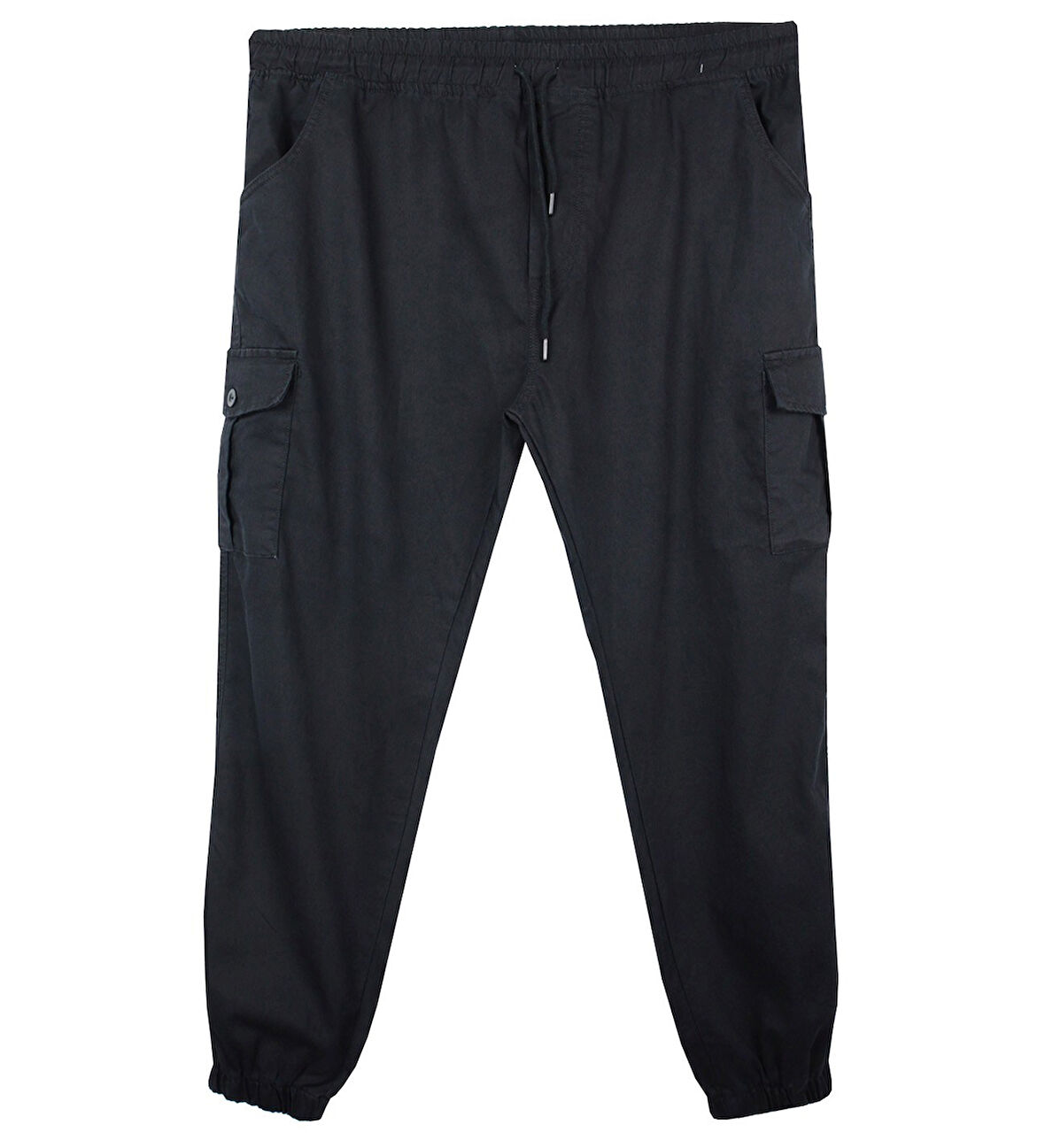Erkek  Büyük Beden 100-156 Kilo Arası İçin Uygun Kargo Cepli Jogger Kot Pantolon