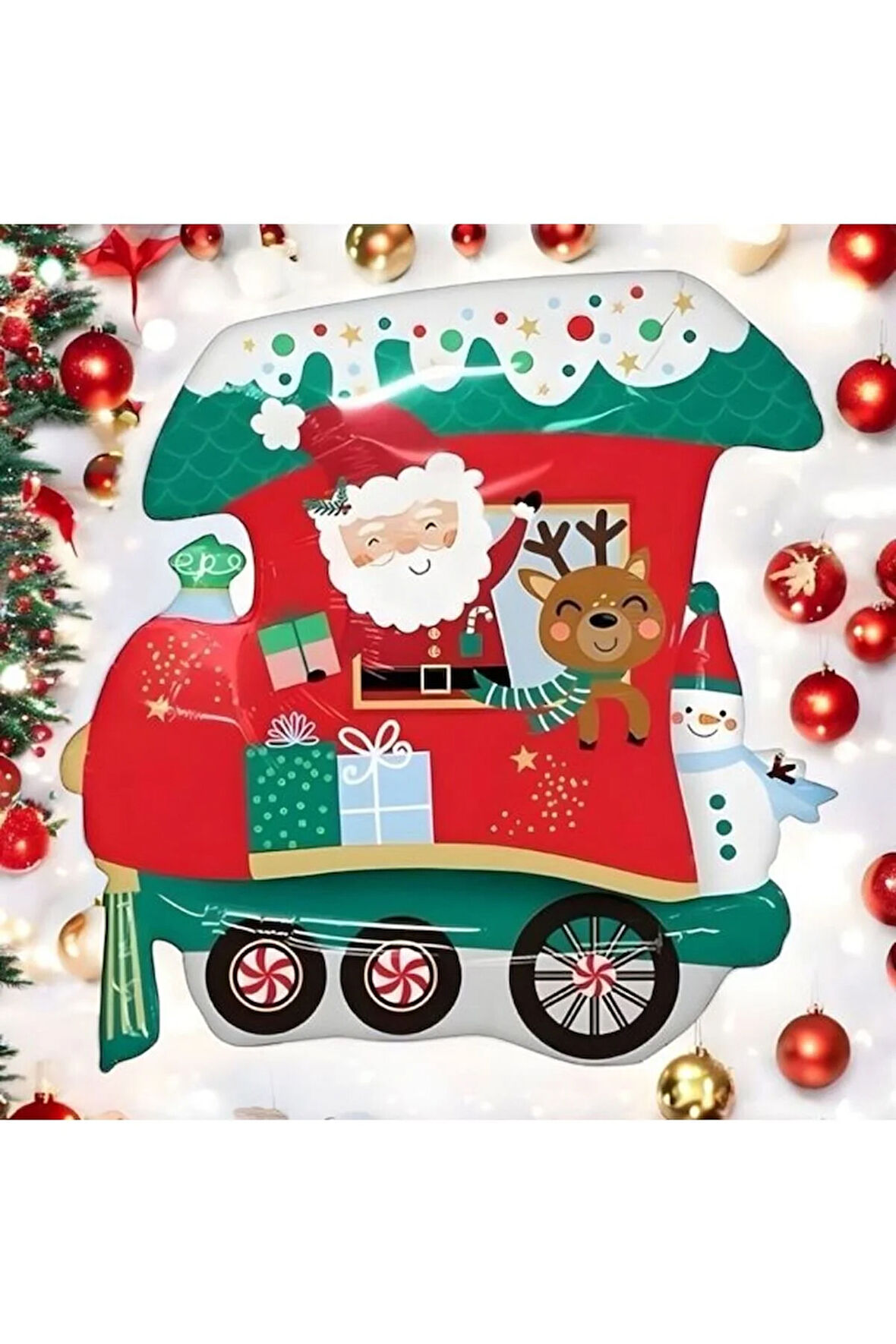 YILBAŞI NOEL FİĞÜR FOLYO BALON ÇEŞİTLERİ