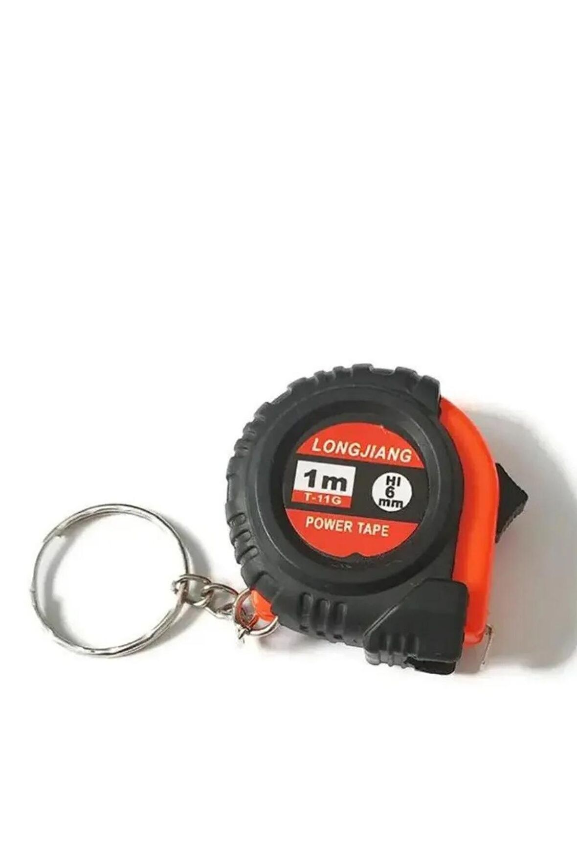 1 M Uzunluğunda Mini Metre Mezura Anahtarlık