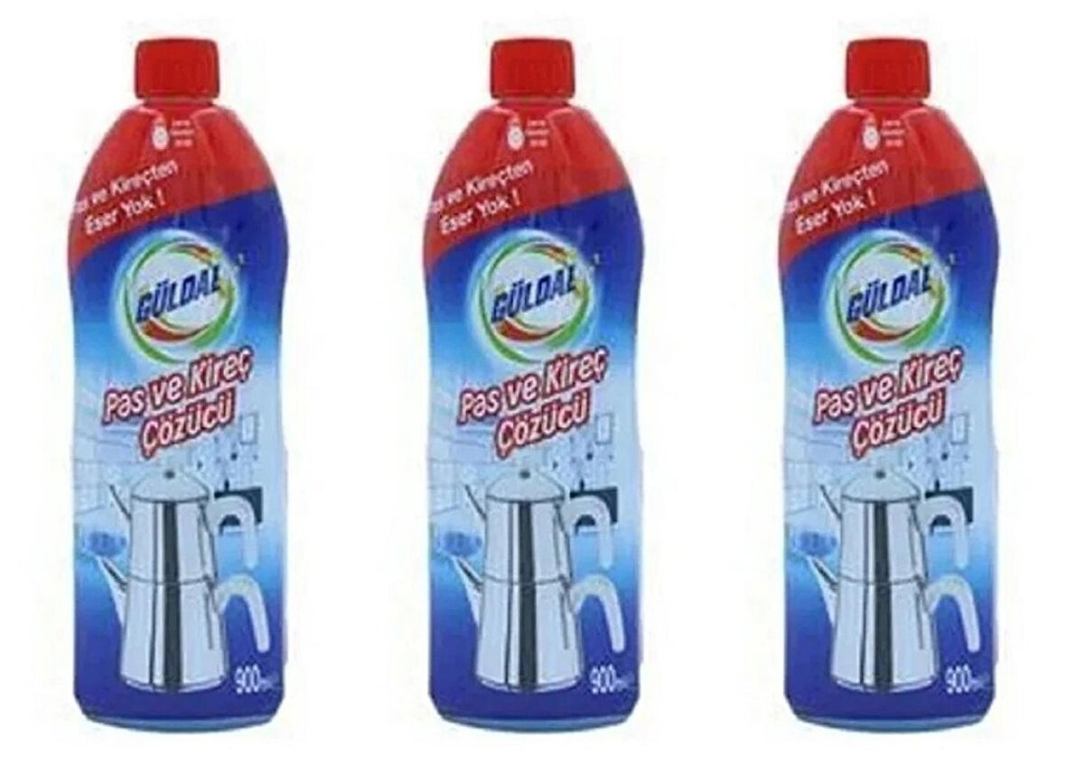 Güldal Kireç ve Pas Çözücü 900 ml 3 ADET