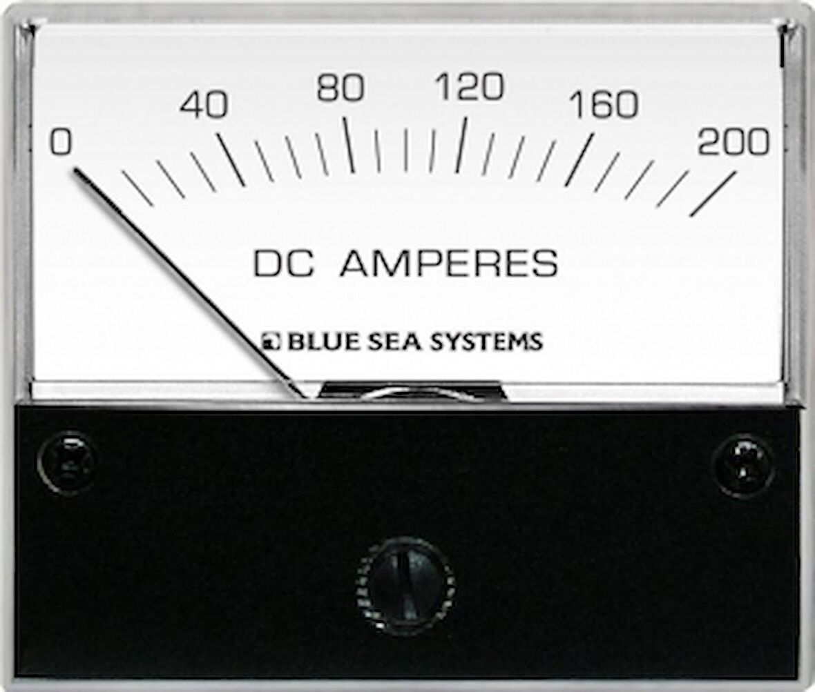 DC Ampermetre. 0-200 A. Harici şönt dahil.