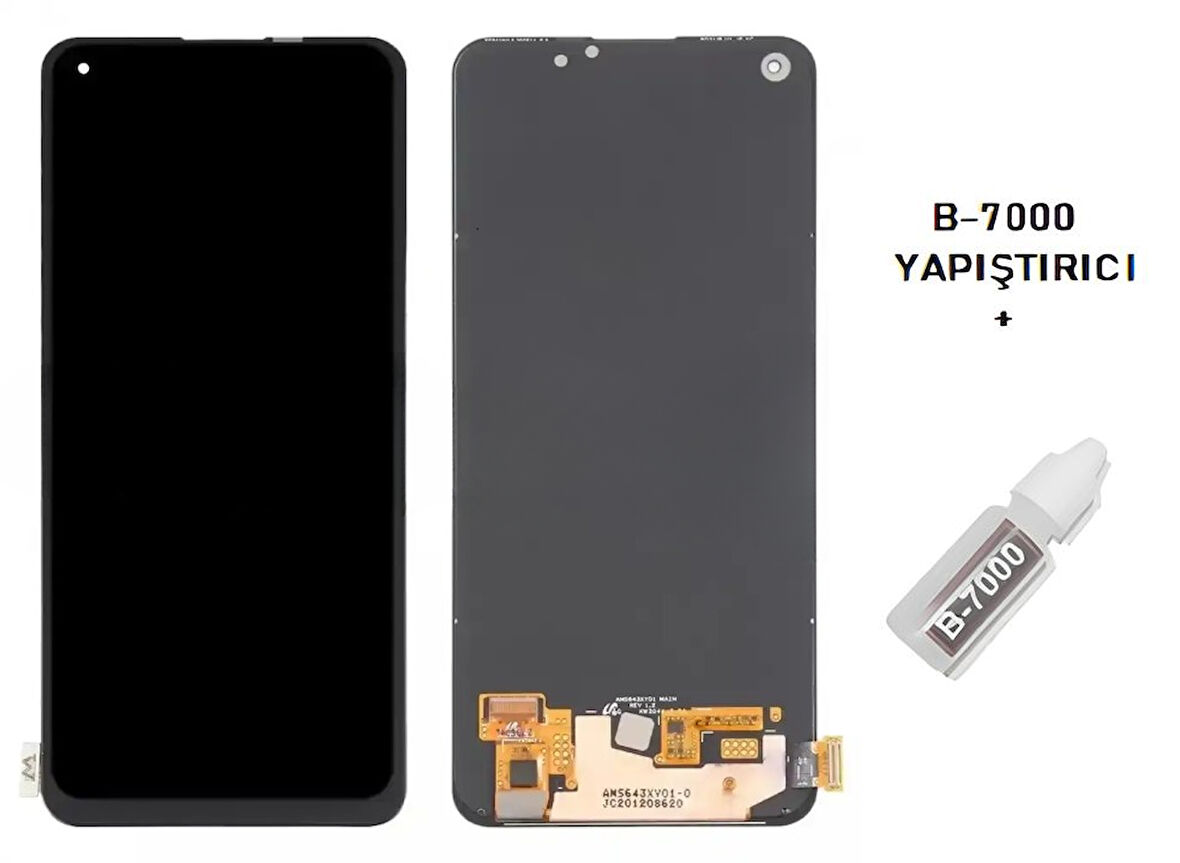 Tkgz - Oppo RENO 6 Lcd Ekran Dokunmatik -A- Kalite +B-7000